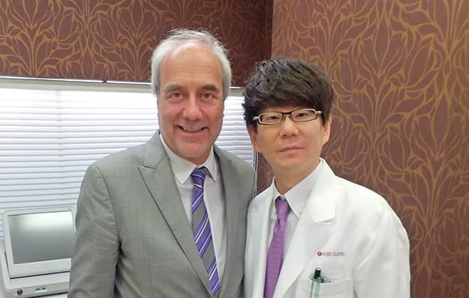 Dr.Swiftと藤井院長の画像